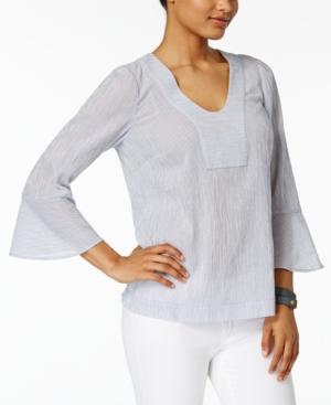G.h. Bass & Co. Cotton Bell-sleeve Top