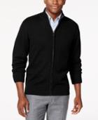 Tricots St Raphael Zip-front Ribbed Cardigan