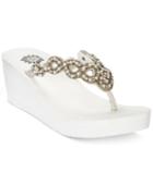 Yellow Box Sardinia Wedge Flip-flops Women's Shoes