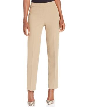 Kasper Slim-leg Crepe Pants