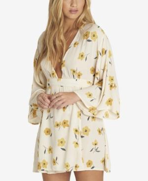 Billabong Juniors' Relax On High Printed Wrap-front Dress