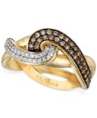 Le Vian Chocolatier Diamond Knot Ring (1/2 Ct. T.w.) In 14k Gold