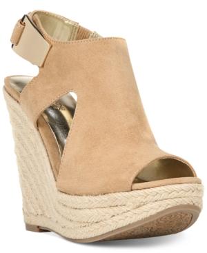 Carlos By Carlos Santana Malor Slingback Platform Wedge Espadrille Sandals Women's Shoes