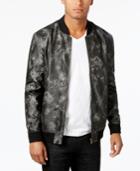 Inc International Concepts Men's Faux-leather Bomber Jacket, Created For Macy's