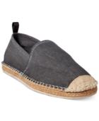 Polo Ralph Lauren Men's Barron Washed Twill Espadrilles Men's Shoes