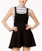 Material Girl Juniors' Fit & Flare Jumper Dress, Only At Macy's