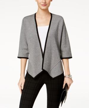 Alfani Asymmetrical Cardigan, Created For Macy's