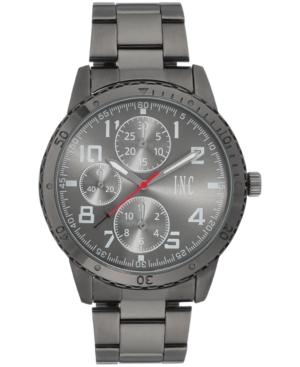 I.n.c. Men's Dark Gunmetal Bracelet Watch 45mm, Created For Macy's