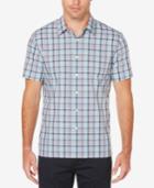 Perry Ellis Men's Pattern-blocked Shirt