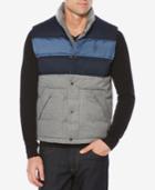 Original Penguin Men's Colorblocked Down Vest