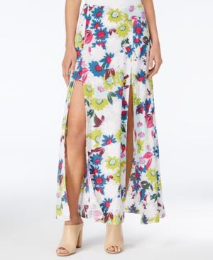 Guess Kloey Floral-print Maxi Skirt