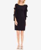 Vince Camuto Crepe Tie-sleeve Shift Dress
