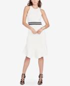 Rachel Rachel Roy Varsity-stripe Fit & Flare Dress, Created For Macy's