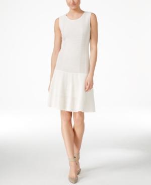 Calvin Klein Sleeveless Ribbed Sweater Dress