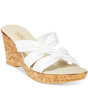 Onex Felicity-2 Platform Wedge Sandals Women's Shoes