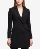 Dkny Double-breasted Topper Jacket, Created For Macy's