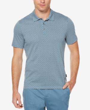 Perry Ellis Men's Geometric Print Polo
