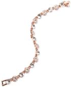 Givenchy Rose Gold-tone Crystal Bracelet