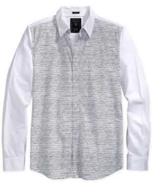 Guess Pixel-print Shirt