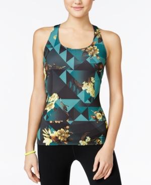 Energie Active Juniors' Brooklyn Printed Compression Tank Top