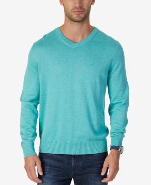 Nautica Men's Classic-fit V-neck Sweater
