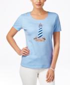 Karen Scott Graphic T-shirt, Only At Macy's