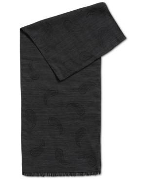 Boss Men's Paisley Jacquard Scarf