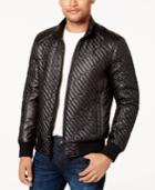 Guess Men's Finch Quilted Bomber Jacket