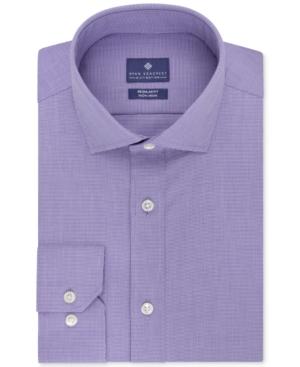 Ryan Seacrest Distinction Non-iron Check Dress Shirt