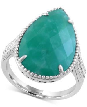 Effy Amazonite Drama Ring (5-3/4 Ct. T.w.) In Sterling Silver