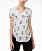 Rebellious One Juniors' Can't Touch This Graphic T-shirt