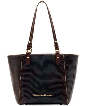 Dooney & Bourke Lizard-embossed Janie Small Tote, Created For Macy's