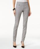 Alfani Jacquard Pull-on Skinny Pants, Created For Macy's