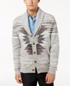 American Rag Men's Southwest Cardigan Sweater, Created For Macy's