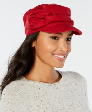 Nine West Twisted Newsboy Cap