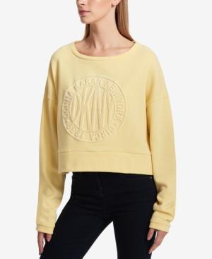 Dkny Cropped Logo Sweatshirt