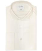Calvin Klein Steel Non-iron Slim-fit Solid Performance French Cuff Shirt