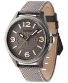 Timberland Men's Northfield Brown Nylon Strap Watch 45x65mm Tbl14476jsu13