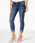 Kut From The Kloth Amy Dominant Wash Crop Straight-leg Jeans