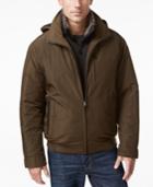 Weatherproof Vintage Men's Oxford Hooded Bomber