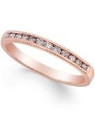 Diamond Band Ring (1/5 Ct. T.w.) In 10k Rose Gold