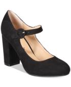 American Rag Eilena Block-heel May Jane Pumps, Created For Macy's Women's Shoes