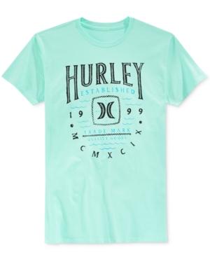 Hurley Men's Nomad Premium Graphic-print Logo T-shirt