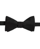 Boss Solid Silk Bow Tie