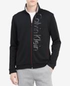 Calvin Klein Men's Zip-front Fleece Jacket
