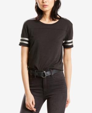 Levi's Cotton Metallic-stripe Athletic T-shirt
