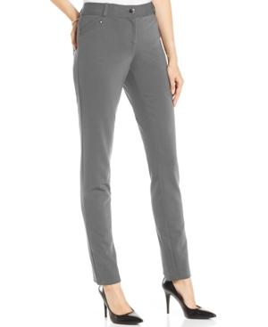 Style & Co. Petite Slim-leg Trousers, Only At Macy's