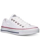 Converse Women's Chuck Taylor Ct Ox Eyelet Sneakers From Finish Line