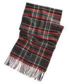 Polo Ralph Lauren Men's Virgin Wool Tartan Plaid Reversible Scarf