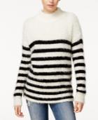 Sanctuary Mod Striped Mock-neck Sweater